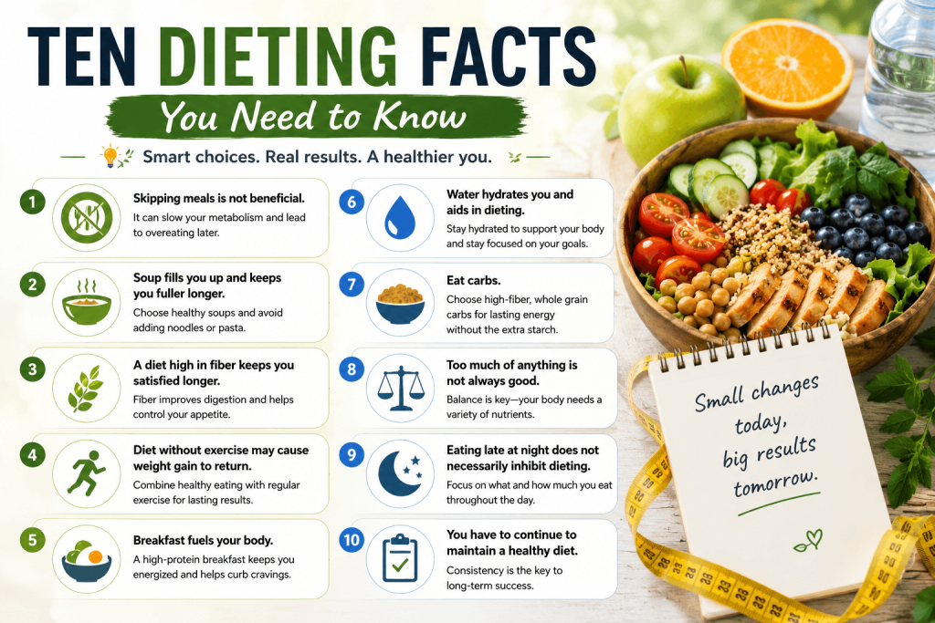 Ten Dieting Facts You Need to Know