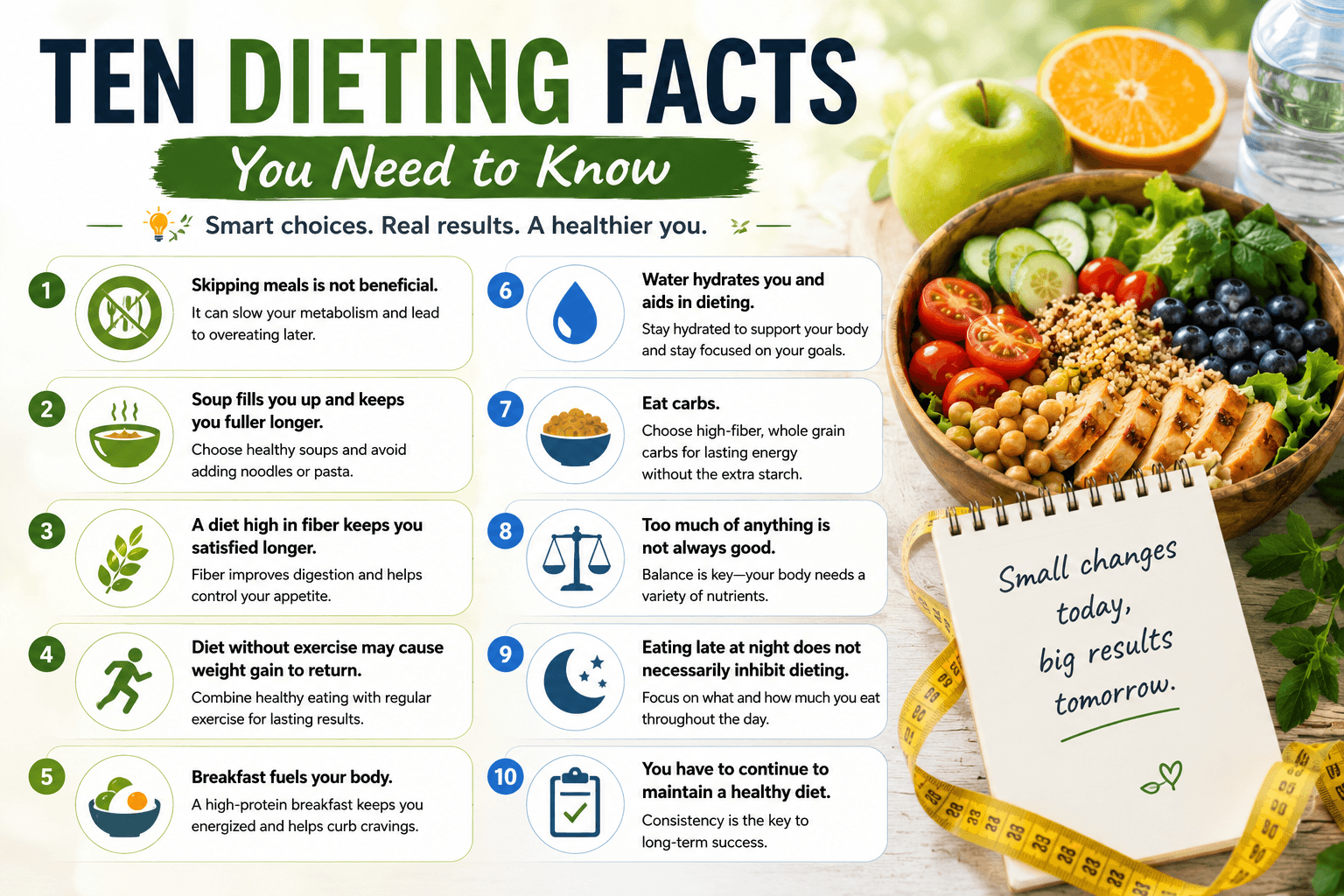 Ten Dieting Facts You Need to Know